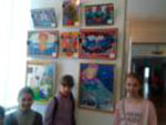 Учні Мошнівської дитячої музичної школи художнього відділення побували на виставці образотворчого мистецтва у обласному художньому музеї