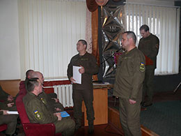 Керівники району привітали із 17-ю річницею створення військової частини