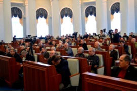 «Рік викликів і випробувань» – так означила Валентина Коваленко свою роботу на посаді голови обласної ради за рік 