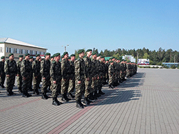 Переможці відбіркового конкурсу «Нове обличчя кордону» розпочали своє навчання в Оршанці