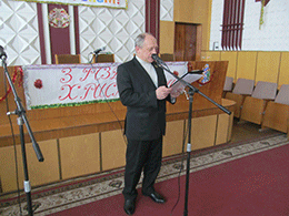 Новорічний захід для малозабезпечених та багатодітних сімей району 