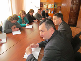 Голова районної ради провів апаратну нараду