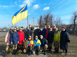 В Черкаському районі вшанували пам’ять Героїв Небесної Сотні