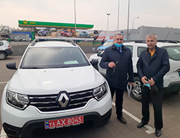 Черкаський район з новими автомобілями