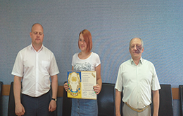 Обдаровану молодь відзначили на засіданні круглого столу з нагоди Дня Конституції України та Дня молоді