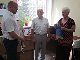 Керівництво району з робочим візитом відвідало КНП «Черкаська центральна районна лікарня»