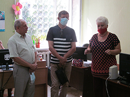 Керівництво району з робочим візитом відвідало КНП «Черкаська центральна районна лікарня»