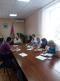 Щотижнева нарада в апараті Черкаської районної ради.