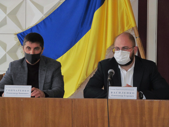 Проведено першу сесію Черкаської районної ради VIII скликання