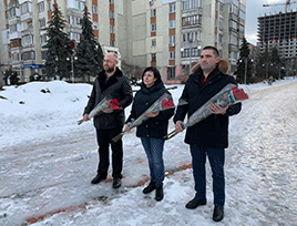 Керівники району вшанували пам′ять загиблих воїнів у Другій світовій війні з нагоди 77-ї річниці визволення Черкаського району від нацистських окупантів