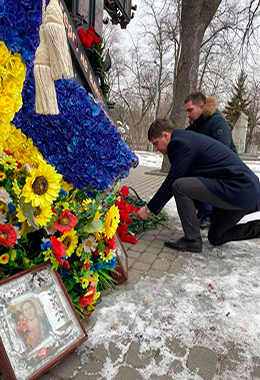 Представники районної влади долучилися до заходів з нагоди Дня українського добровольця