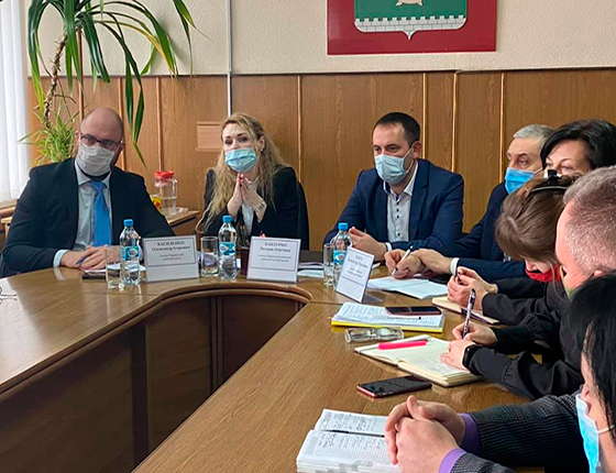 Голова Черкаської РДА зустрілася з головами об’єднаних територіальних громад