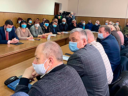 Голова Черкаської РДА зустрілася з головами об’єднаних територіальних громад