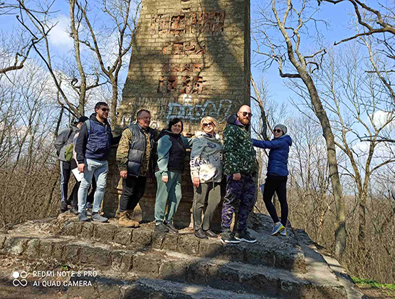 Відновлення туристичного маршруту в Мошногірському парку