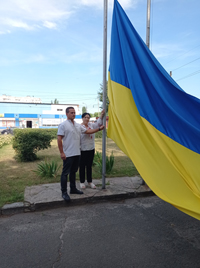 Символ боротьби за волю – синьо-жовтий стяг